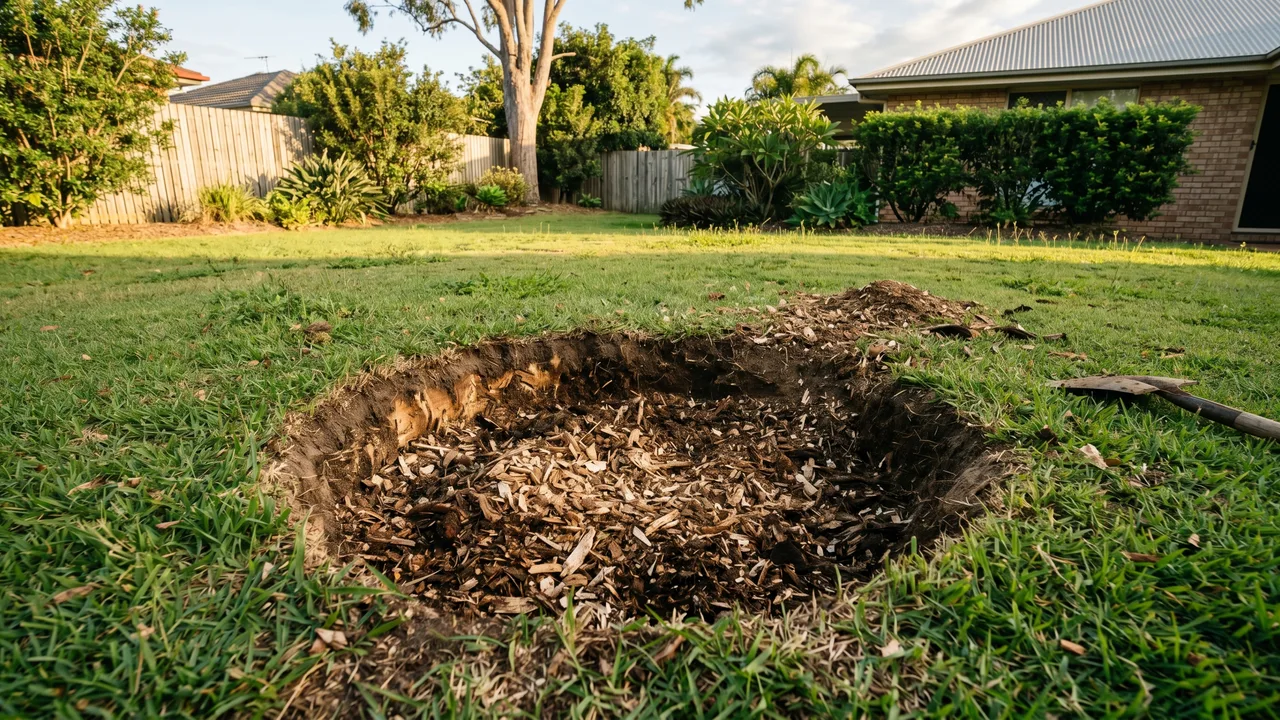 How Deep Does Stump Grinding Actually Go? in Chelmer