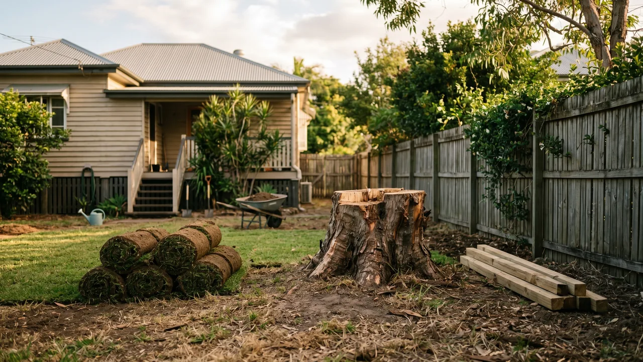 Why You Should Always Grind Stumps Before Landscaping or Fencing in Chelmer