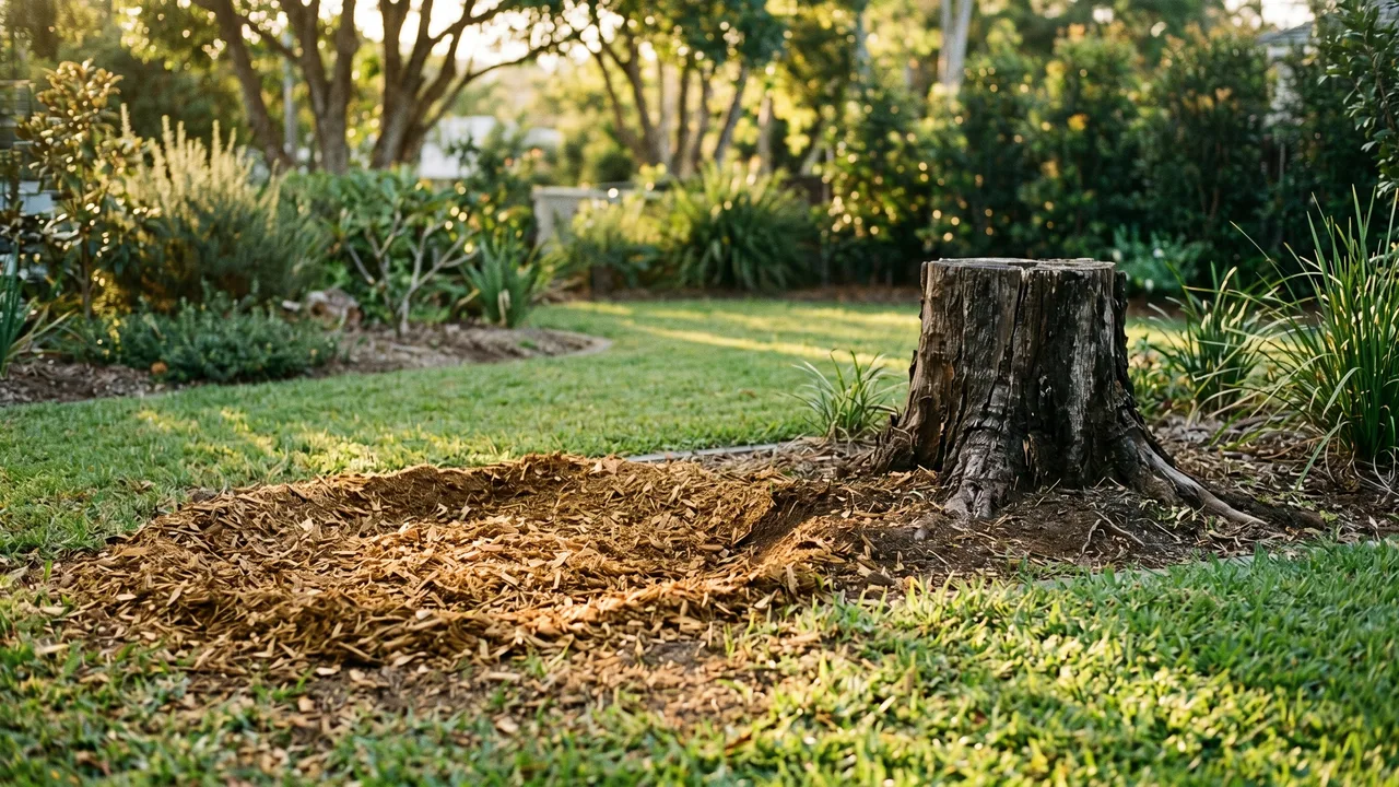 Stump Grinding and Full Stump Removal Are Not the Same Thing in Chelmer