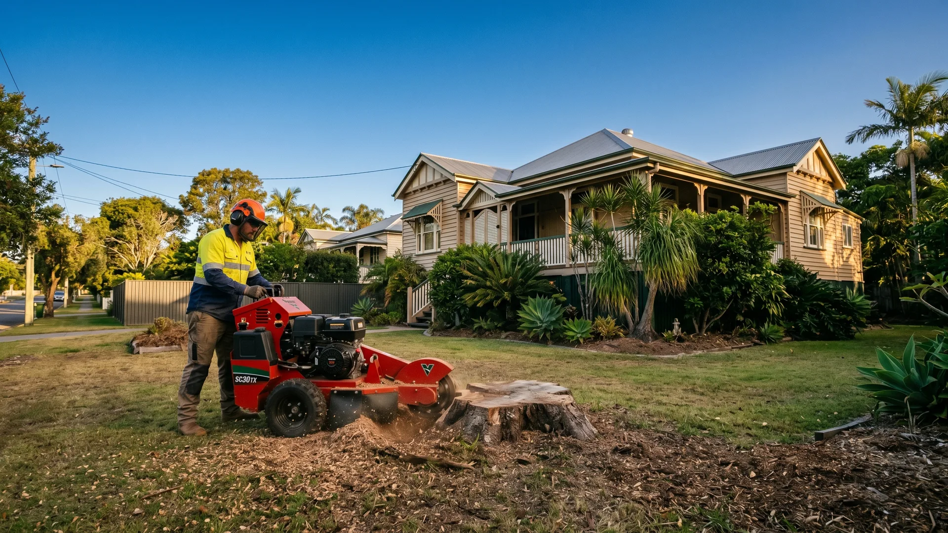 Stump Grinding in Chelmer in Chelmer