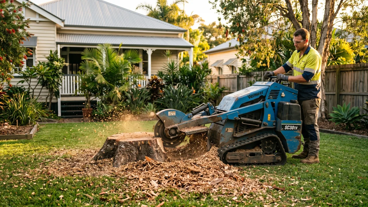 Single Stump Grinding in Chelmer